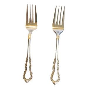 Two Reed and Barton Select Stainless Steel Salad Forks Korea